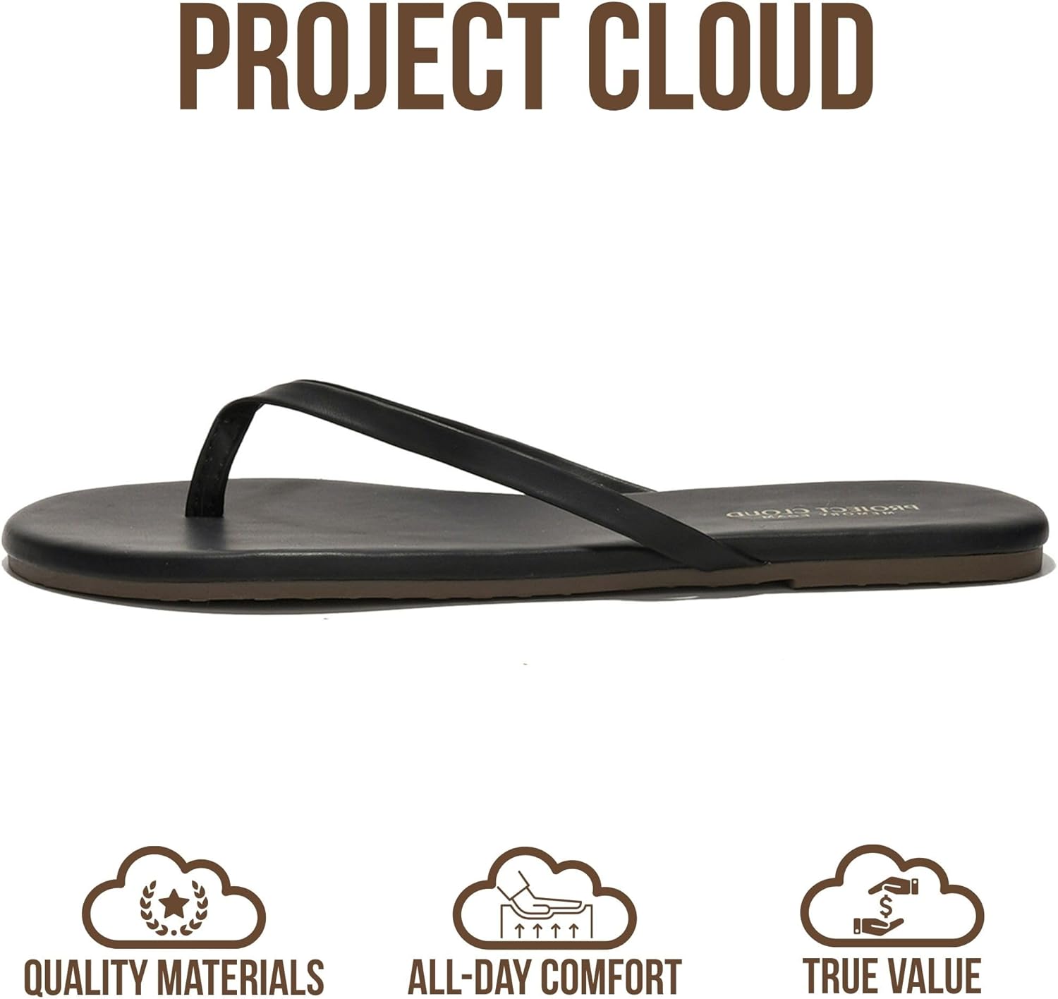 Detalle 2 de Project Cloud Flip Flops 2026 Memory Foam