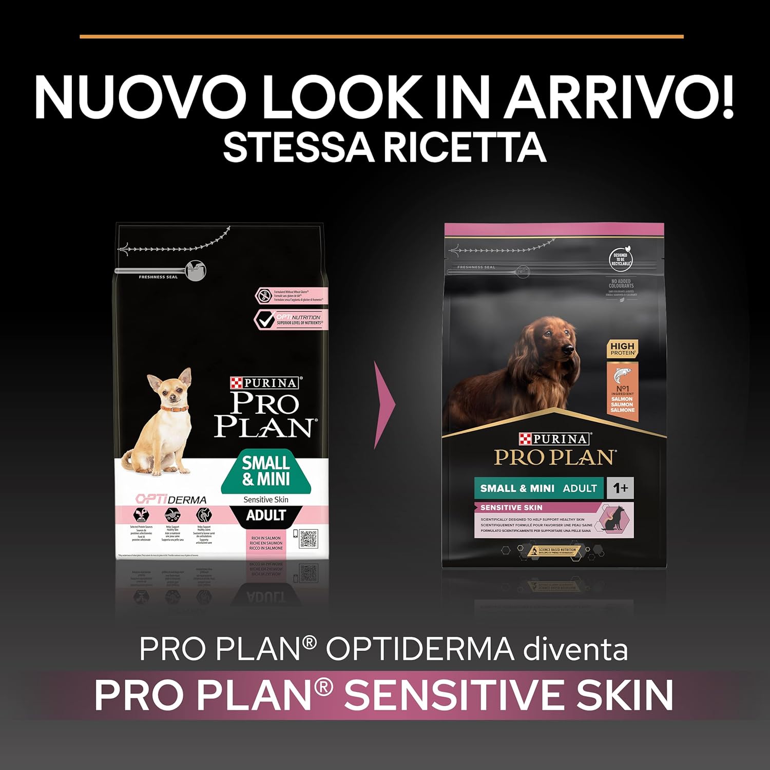 Detalle 2 de Purina ProPlan Small Derma Adulto Perro Salmón 🐶 8x700 g