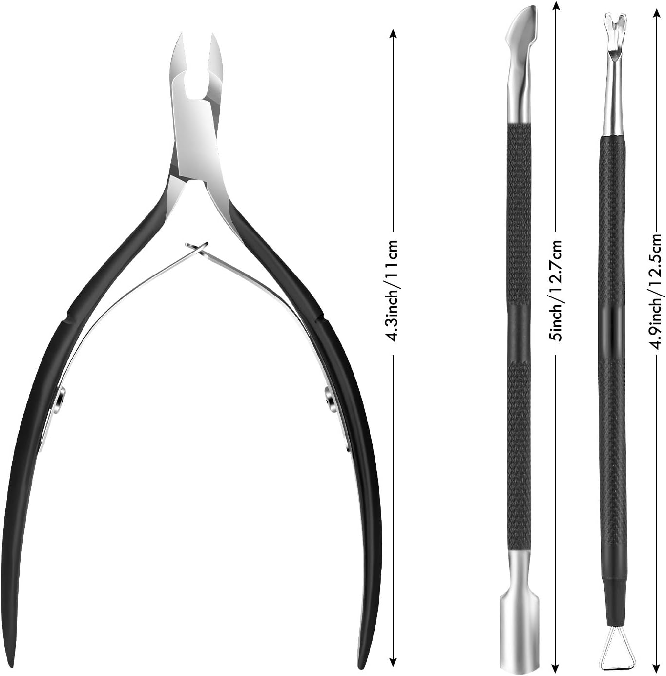 Detalle de XUNXMAS Cuticle Tool Set, Stainless Steel