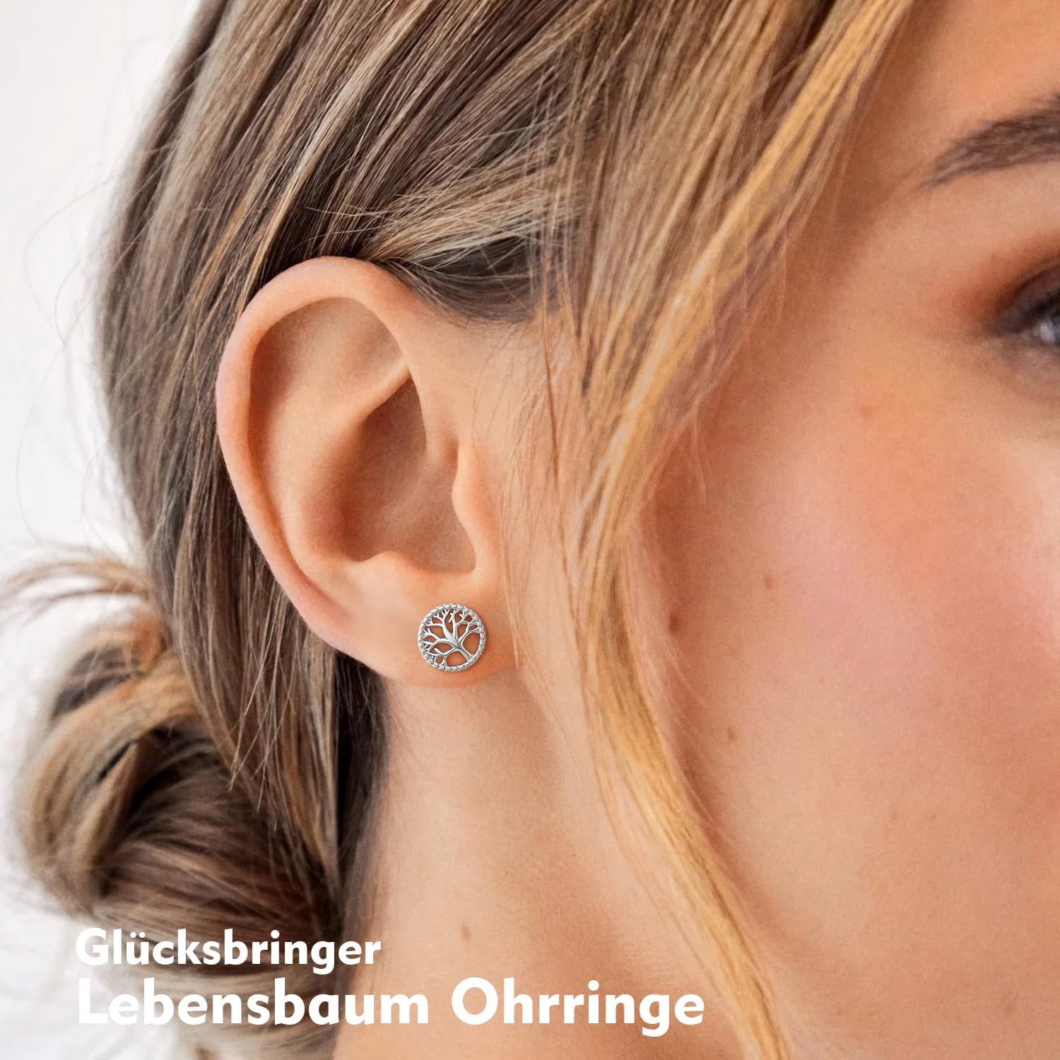 Thumbnail 3 de Lydreewam Lebensbaum Ohrringe 10 mm 💎