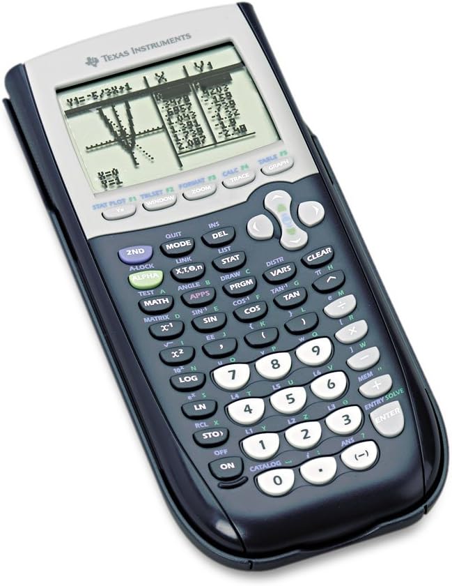 Detalle de Texas Instruments TI-84 Plus Graphics Calculator (Black, 2.8-inch, 320x240)