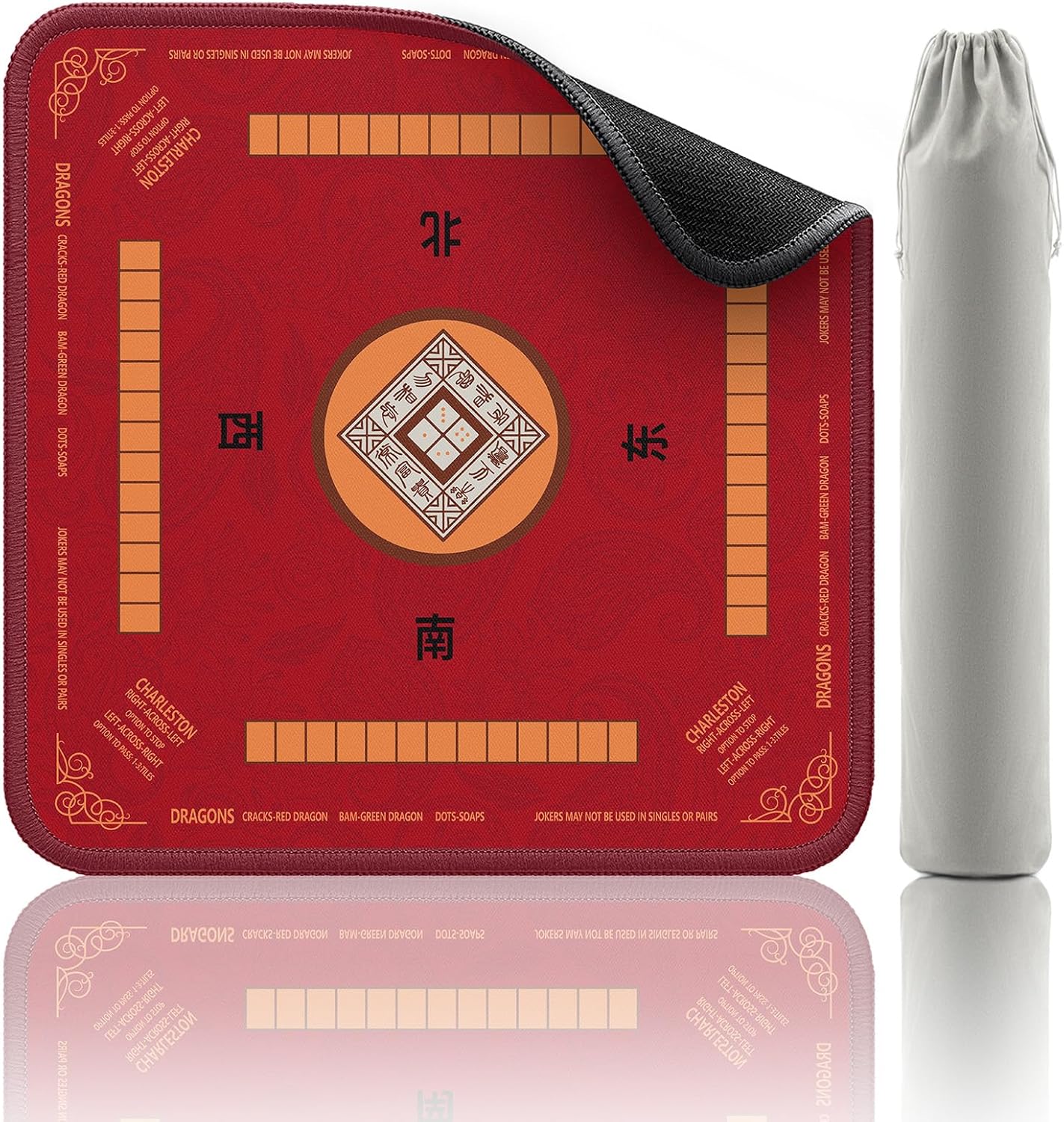 Thumbnail 6 de 2F22E Mahjong Mat 32.4x32.4 Inch gaming mat 🧩