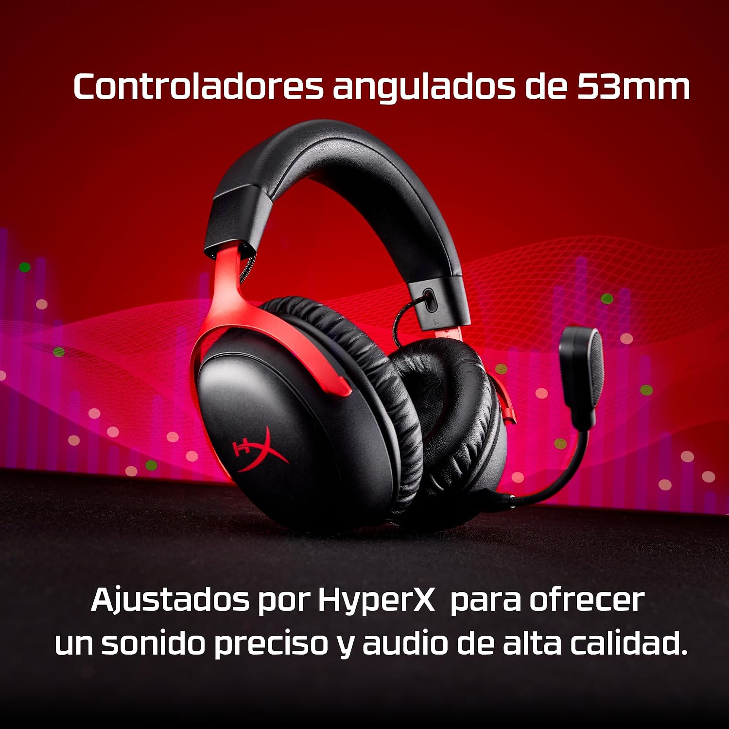Detalle de HyperX Cloud III S: Auriculares Gaming inalámbricos con gran autonomía y multiformato