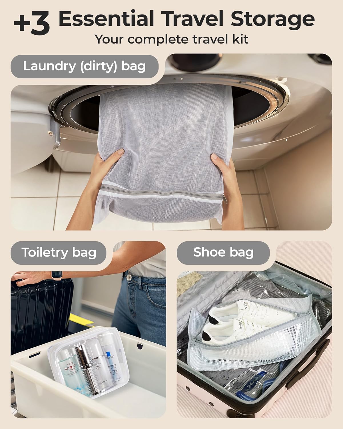 Detalle 2 de BAGSMART Vacuum Storage Bags 18-pack