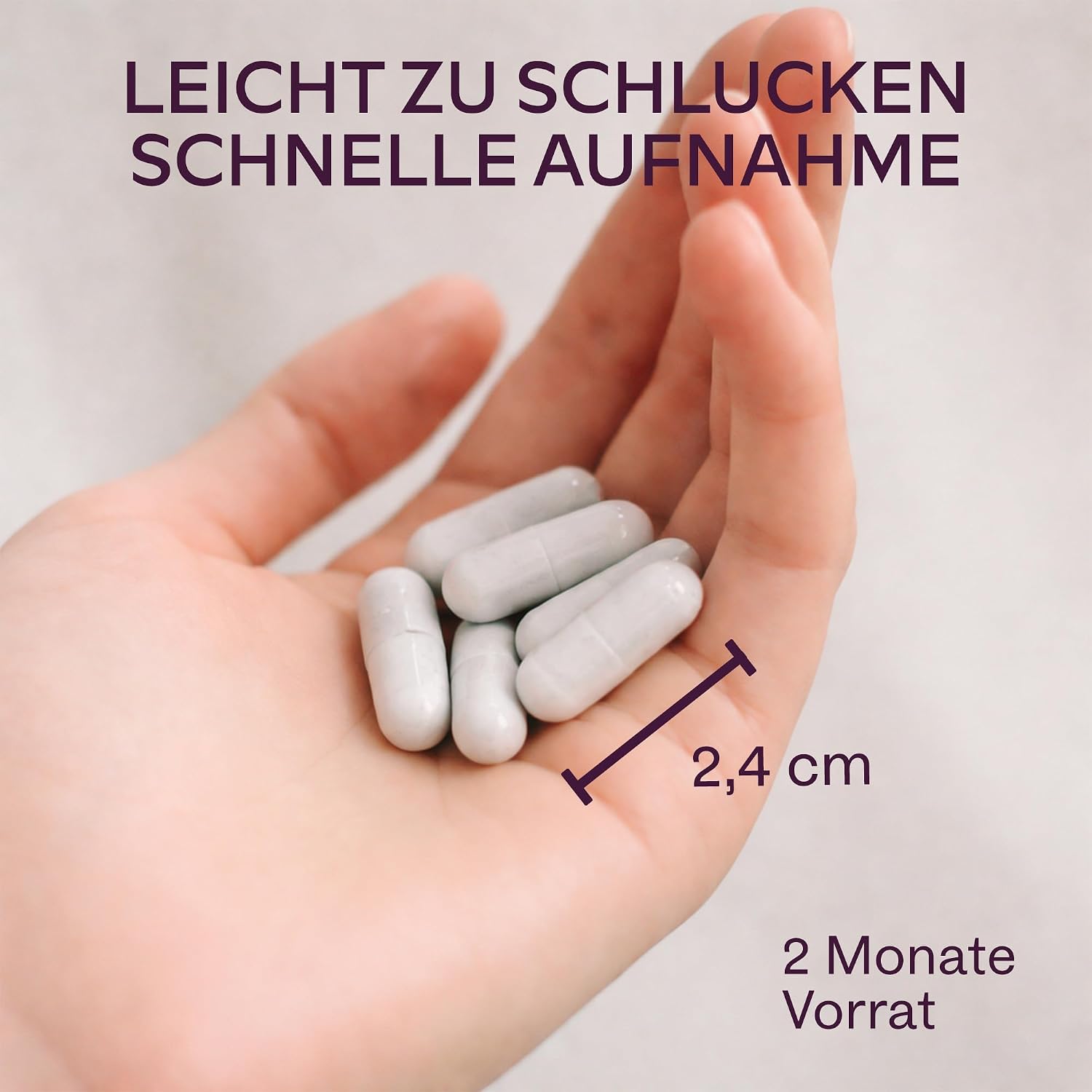 Thumbnail 6 de Magnesiumcitrat Kapseln Hochdosiert 2400 mg – AAVALABS, vegan, mit hoher Bioverfügbarkeit