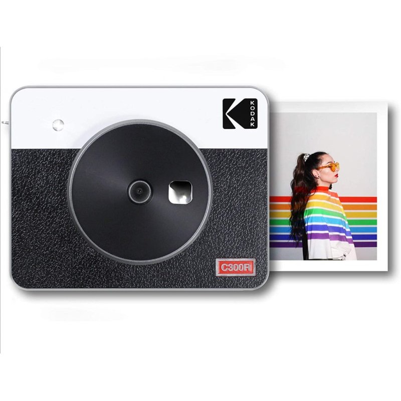 Detalle de Kodak Mini Shot 3 Retro Cámara Instantánea Bluetooth Blanca