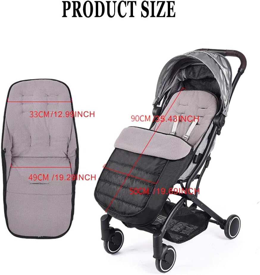 Detalle 2 de Cosytoes Footmuff waterproof fleece-lined for prams