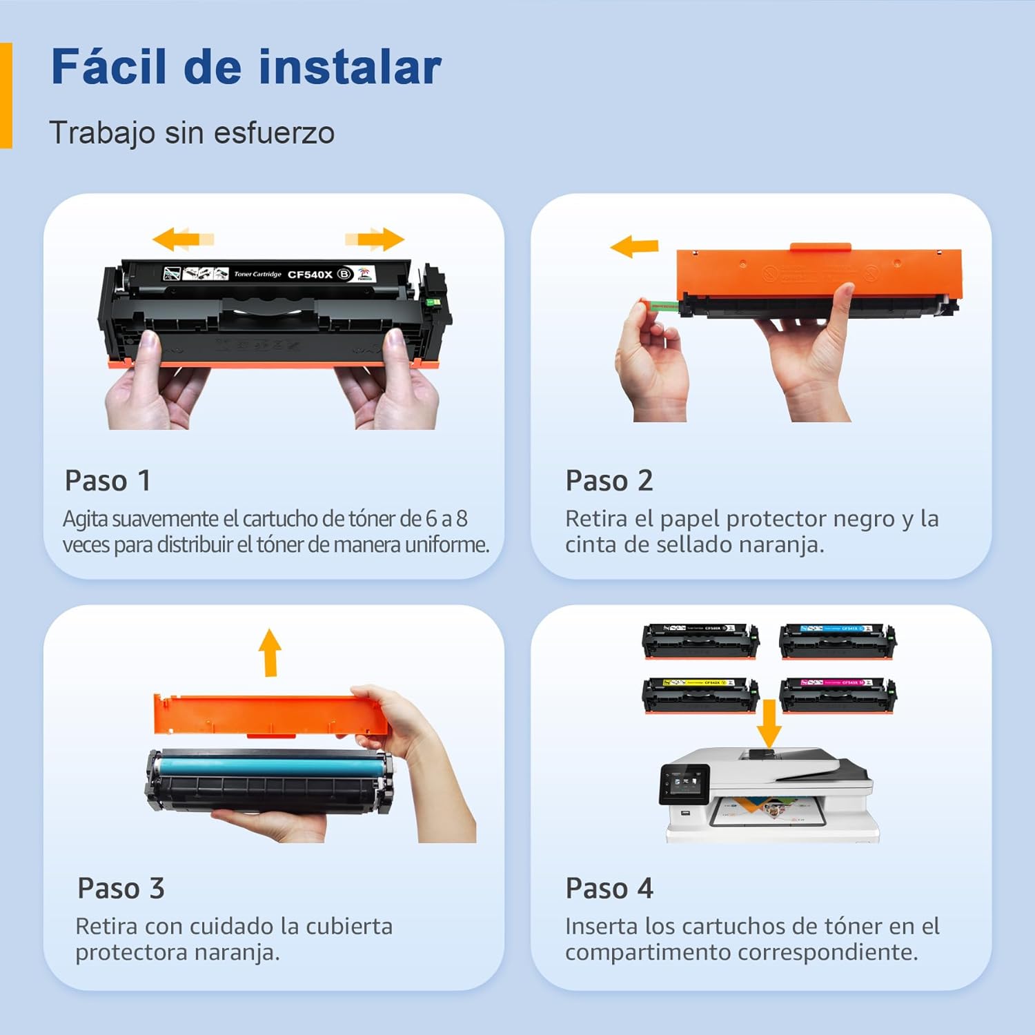 Thumbnail 5 de Palmtree 203X Toner Compatible para HP Laserjet Color 📄