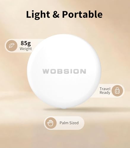 Thumbnail 6 de WOBSION Compact Mirror with Light, 1x/10x Magnifying Pocket Mirrors