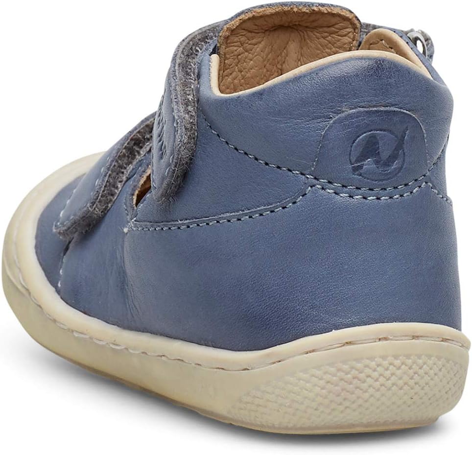 Detalle de Naturino Sandali semi chiusi in pelle: chiusura Velcro e suola in gomma per comfort quotidiano