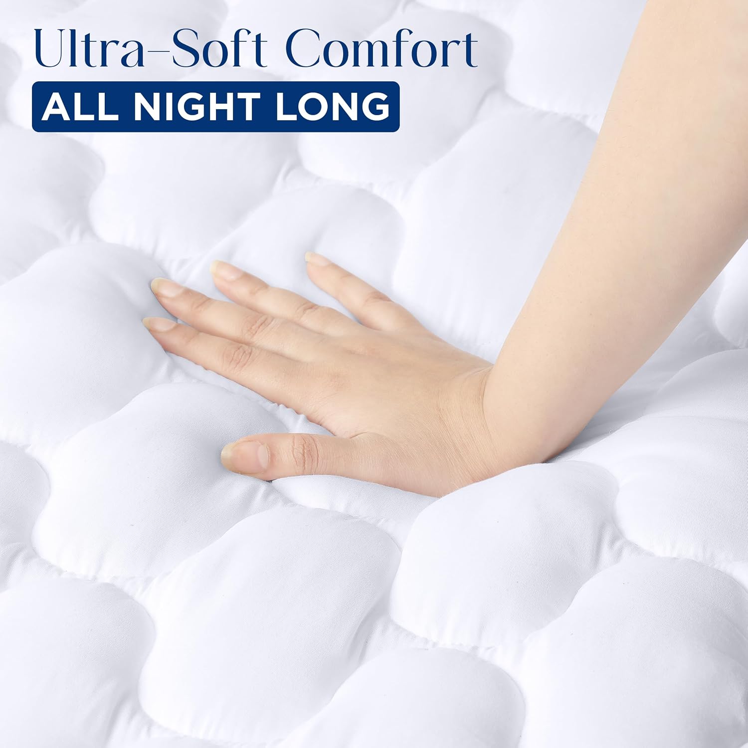 Thumbnail 6 de Utopia Bedding UB1626 Twin Waterproof Quilted Mattress Protector, 16" Deep Pocket