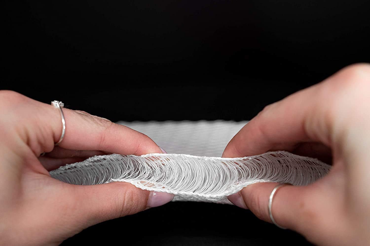 Detalle de matnext Airflow PLUS 20mm matrasonderlegger, 3D-mesh, 100 x 200 cm