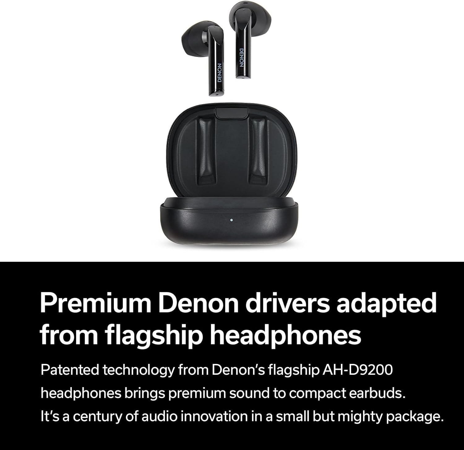 Thumbnail 4 de Denon AH-C500W True Wireless In-Ear-Kopfhörer (IPX4) mit Multipoint & Mikrofon – weiß