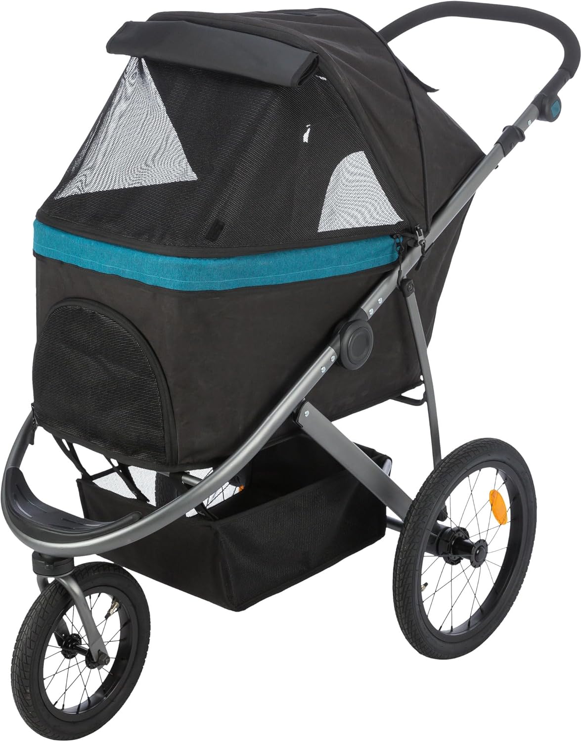 Detalle de TRIXIE Passeggino per cani: carrello robusto per piccoli e medi animali fino a 20 kg