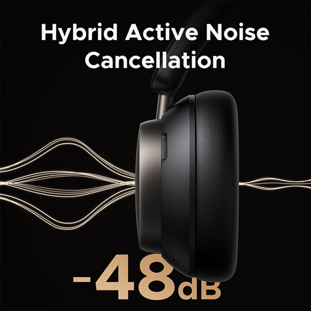 Detalle de UGREEN Studio Pro HP206 over-ear koptelefoon met adaptieve ANC en LDAC
