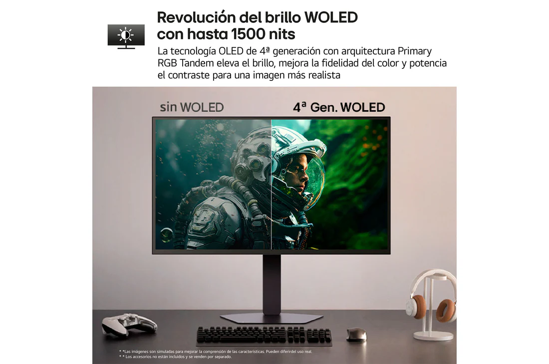 Thumbnail 5 de Monitor Gaming LG UltraGear OLED 4ª GEN 27'' (27GX790B-B) – QHD con Extreme dual mode 540/720 Hz