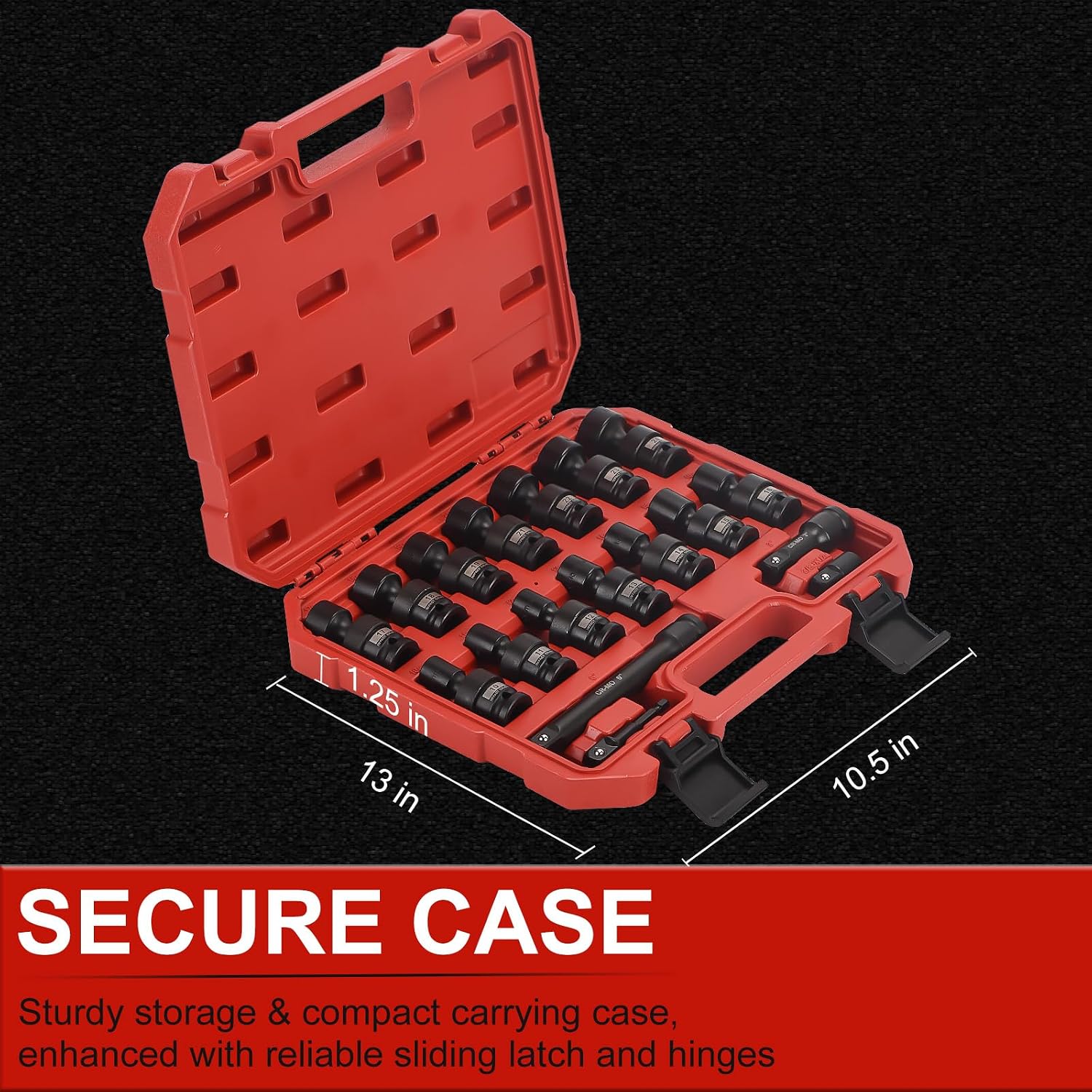 Thumbnail 5 de AOBEN 18pcs Impact Socket Set