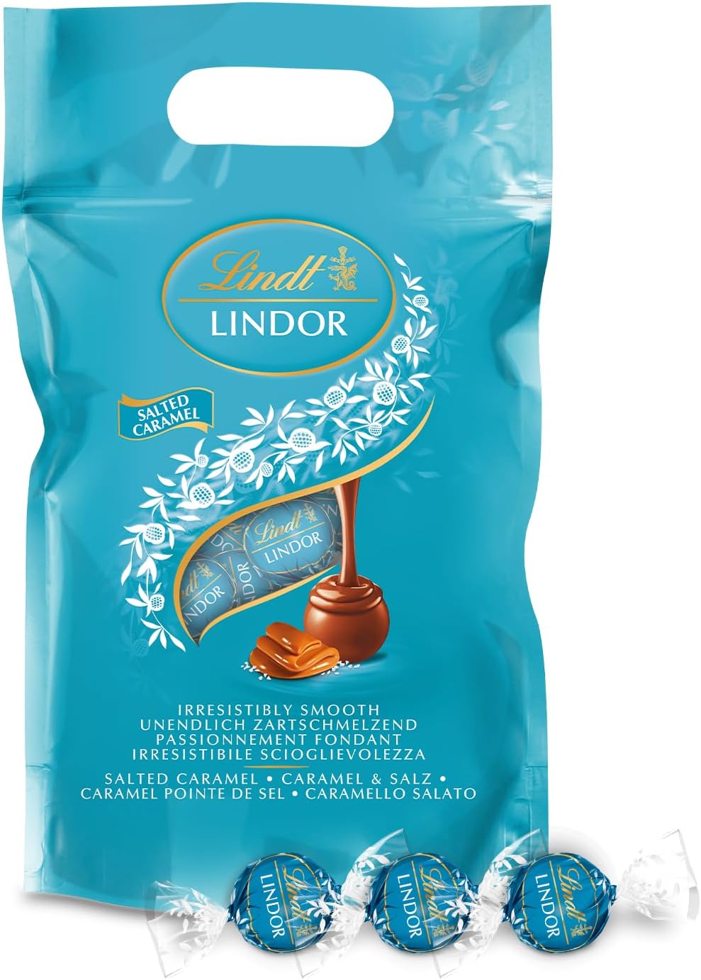 Thumbnail 6 de Lindt LINDOR Praline Cioccolato Bianco 1kg 🍫