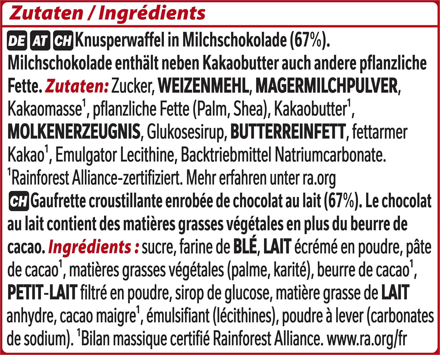 Detalle de Nestlé KitKat Classic Schokoriegel 24er 🍫