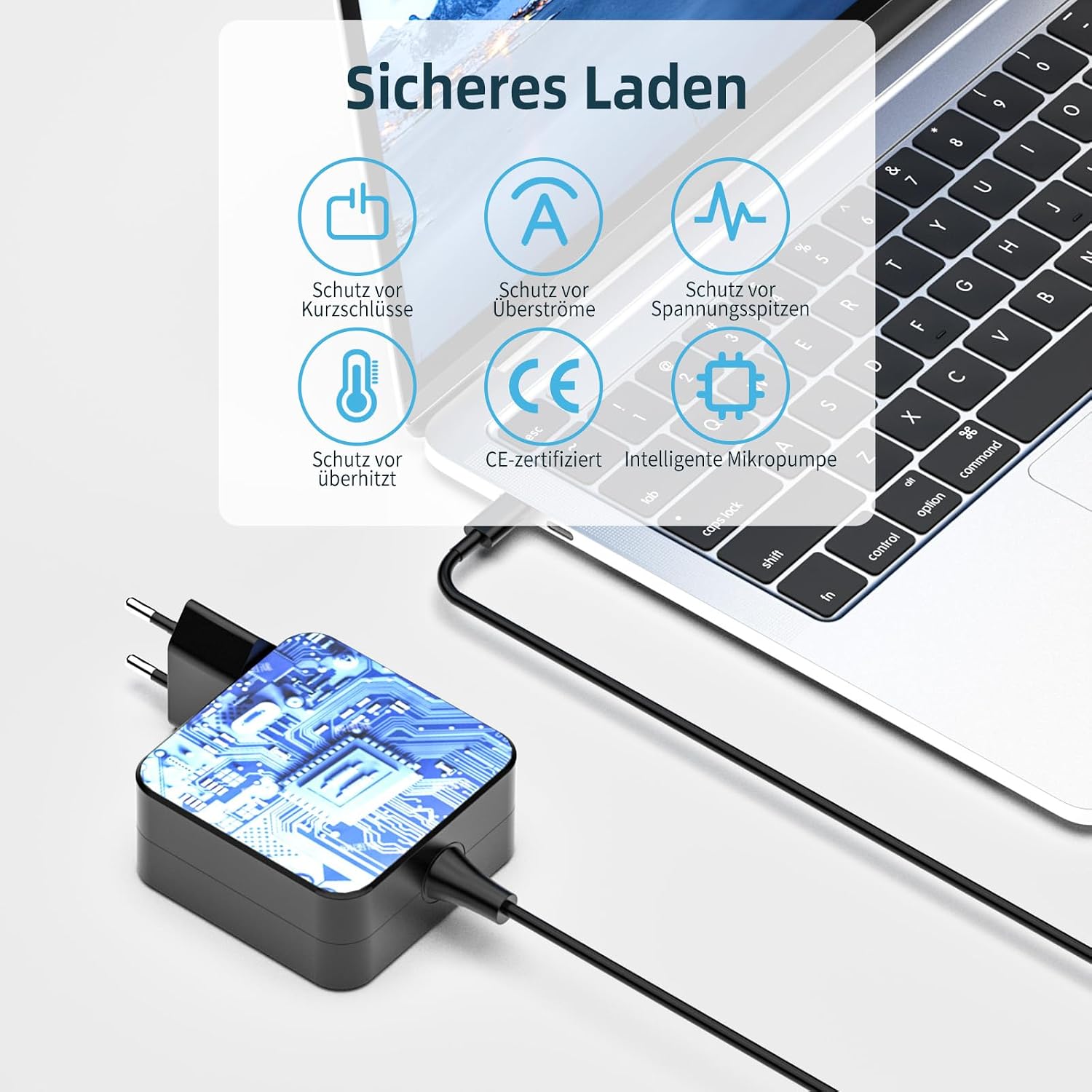Thumbnail 4 de shefor 65W USB C Laptop Ladegerät