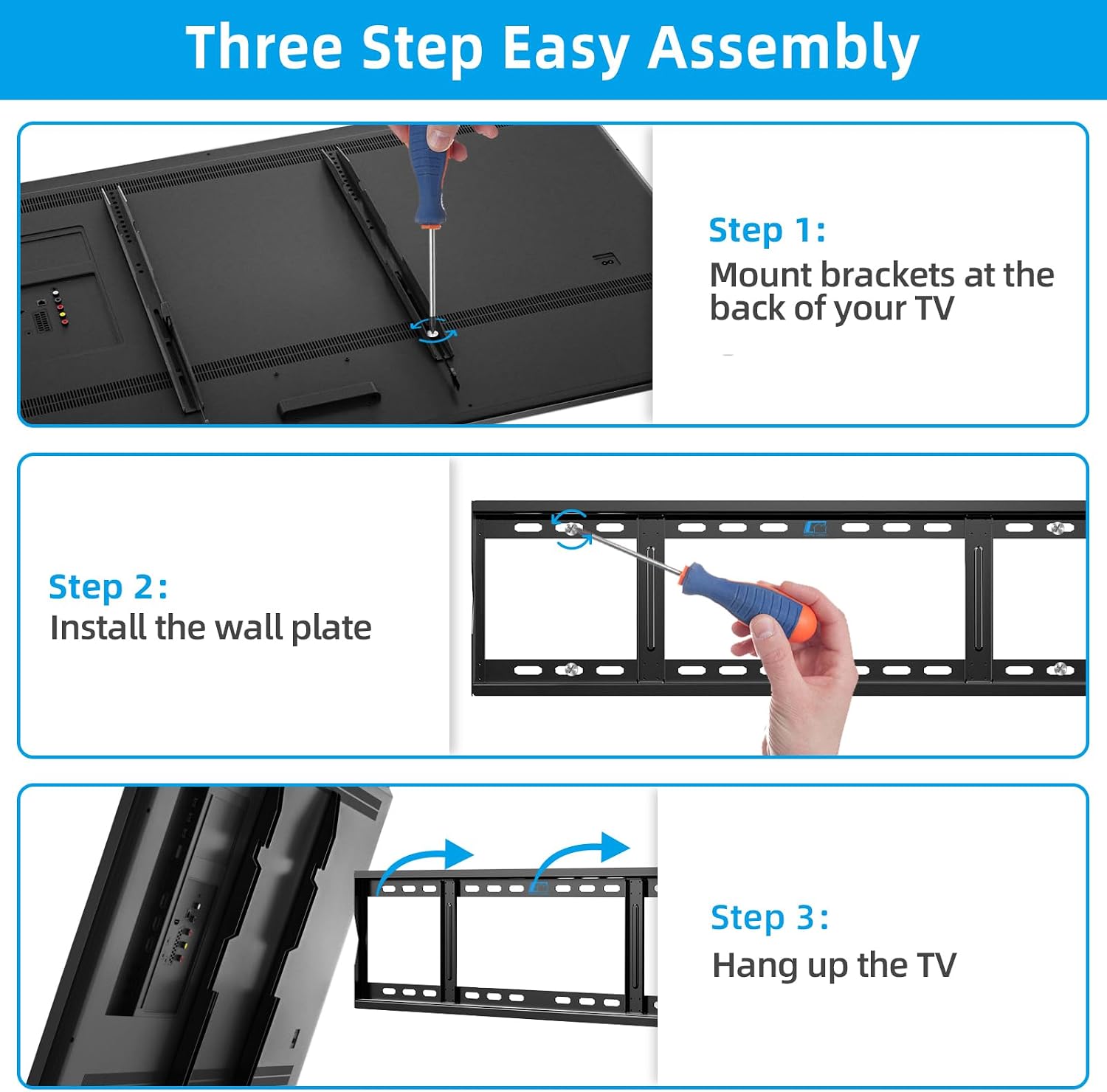 Thumbnail 6 de HOME VISION Ultra Heavy-Duty TV Wall Mount 215 kg