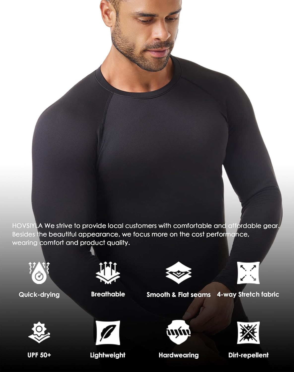 Thumbnail 4 de HovSiyla 3 Pack Thermal Underwear 🩲