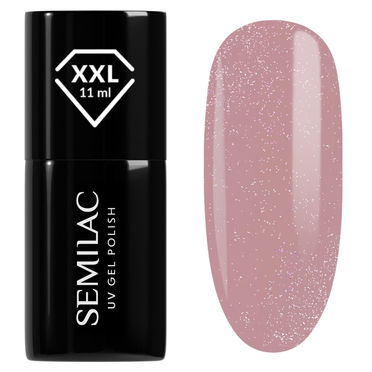 Detalle de Semilac UV Nagellack Hybrid 063 Legendary Red (11 ml)