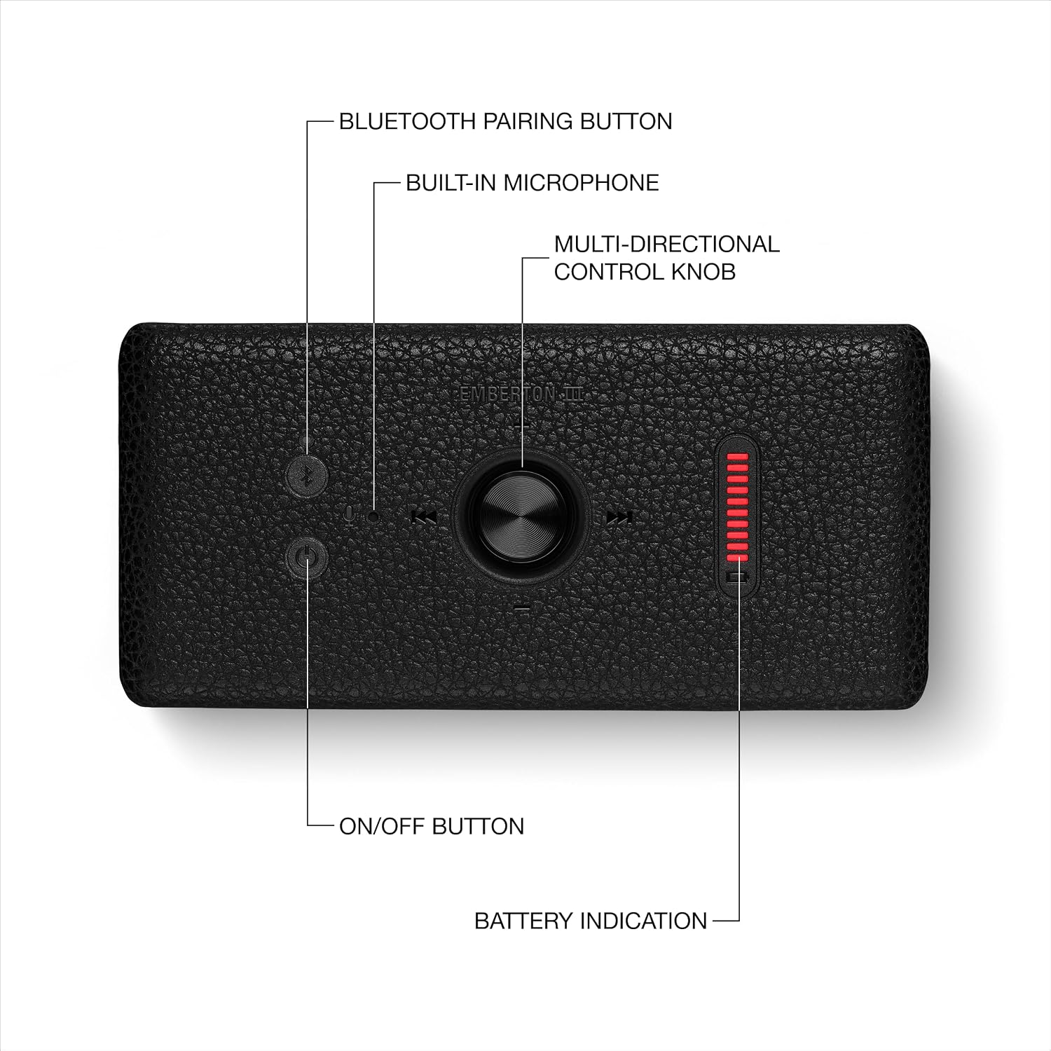 Thumbnail 5 de Marshall portable Bluetooth speaker Emberton III