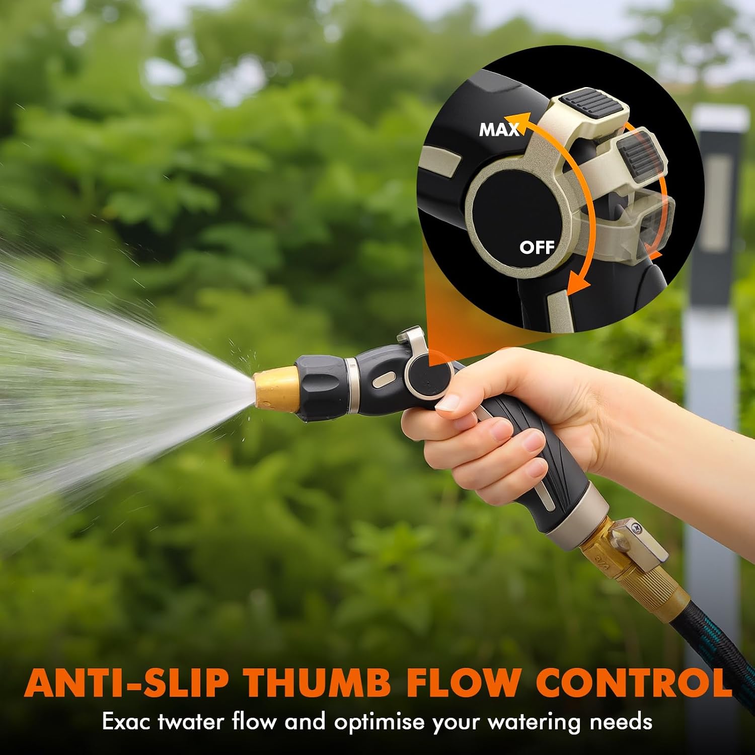 Thumbnail 5 de RESTMO Hose Pipe Spray Gun 4-pattern