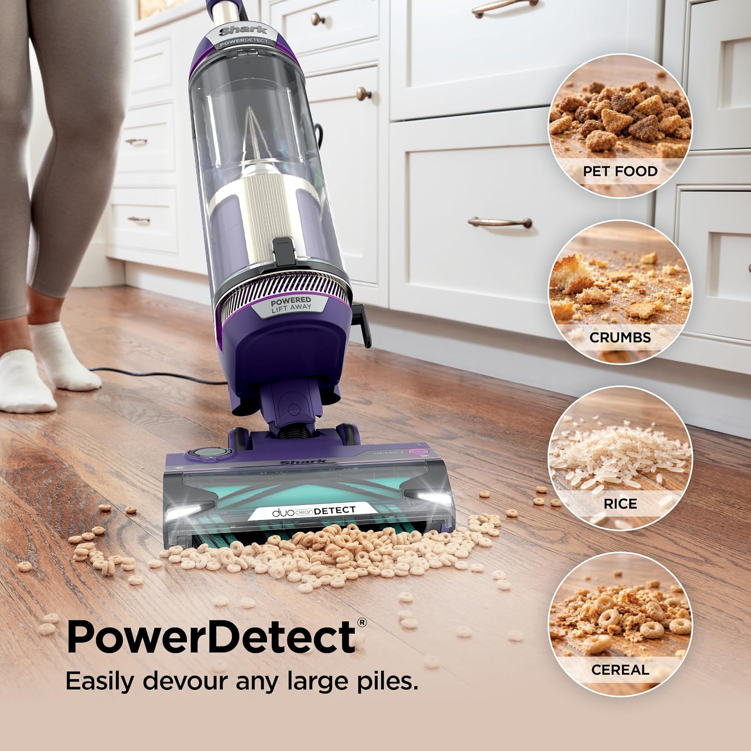 Detalle 2 de POWERDETECT Upright Vacuum AZ4002 for Pet Hair