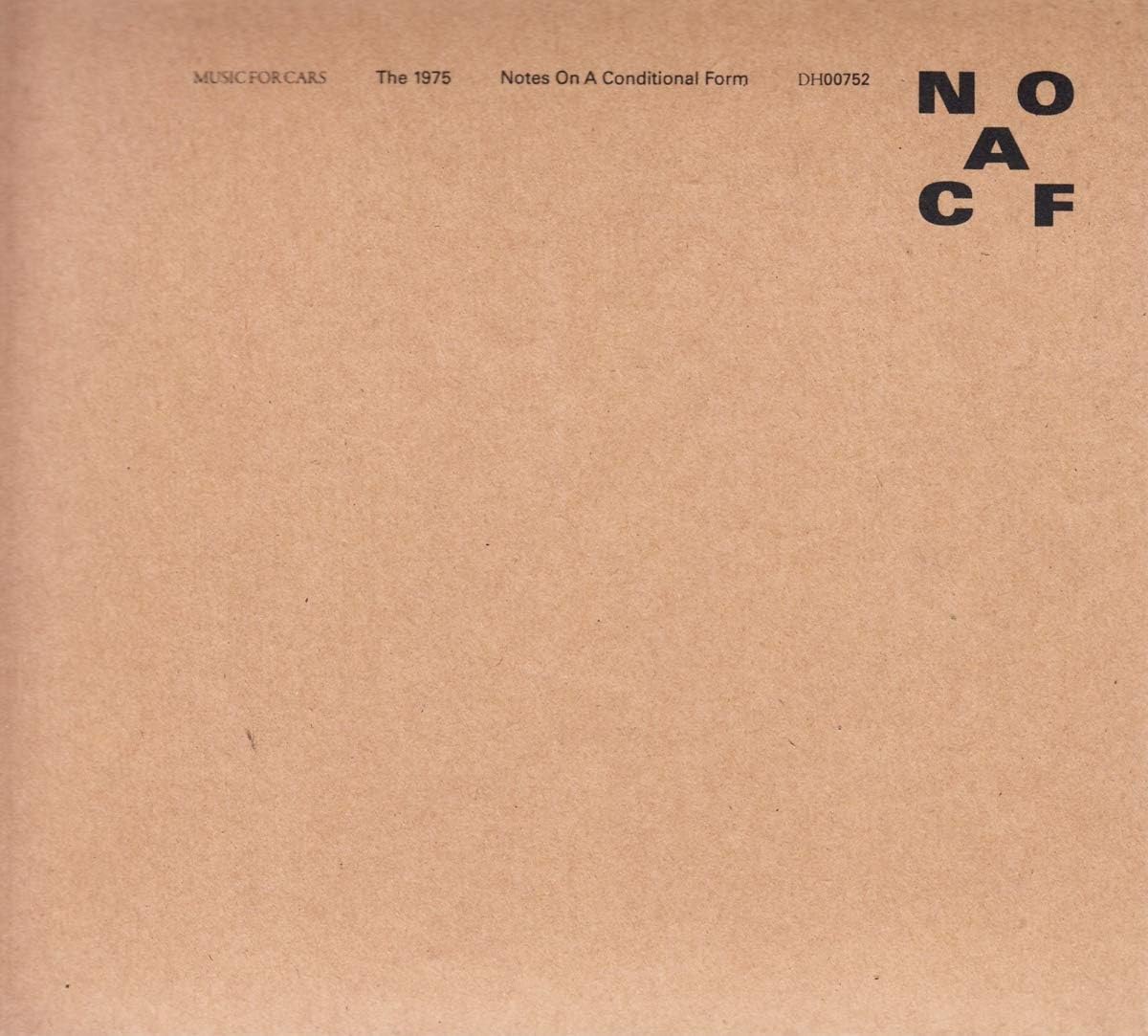 Detalle de Notes On A Conditional Form Standard CD 輸入盤アルバム