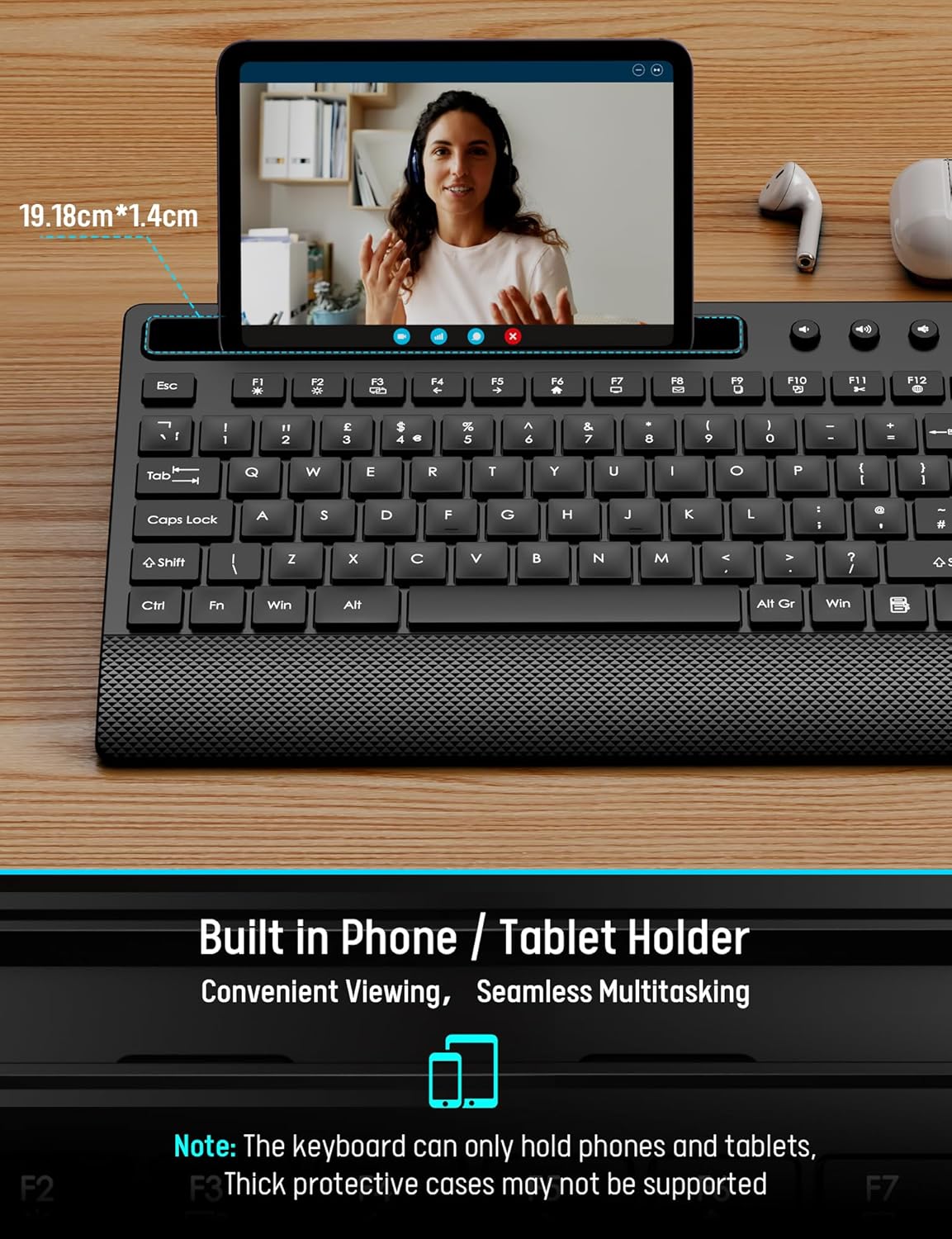 Thumbnail 2 de Wireless Keyboard and Mouse Combo 2.4GHz ⌨️