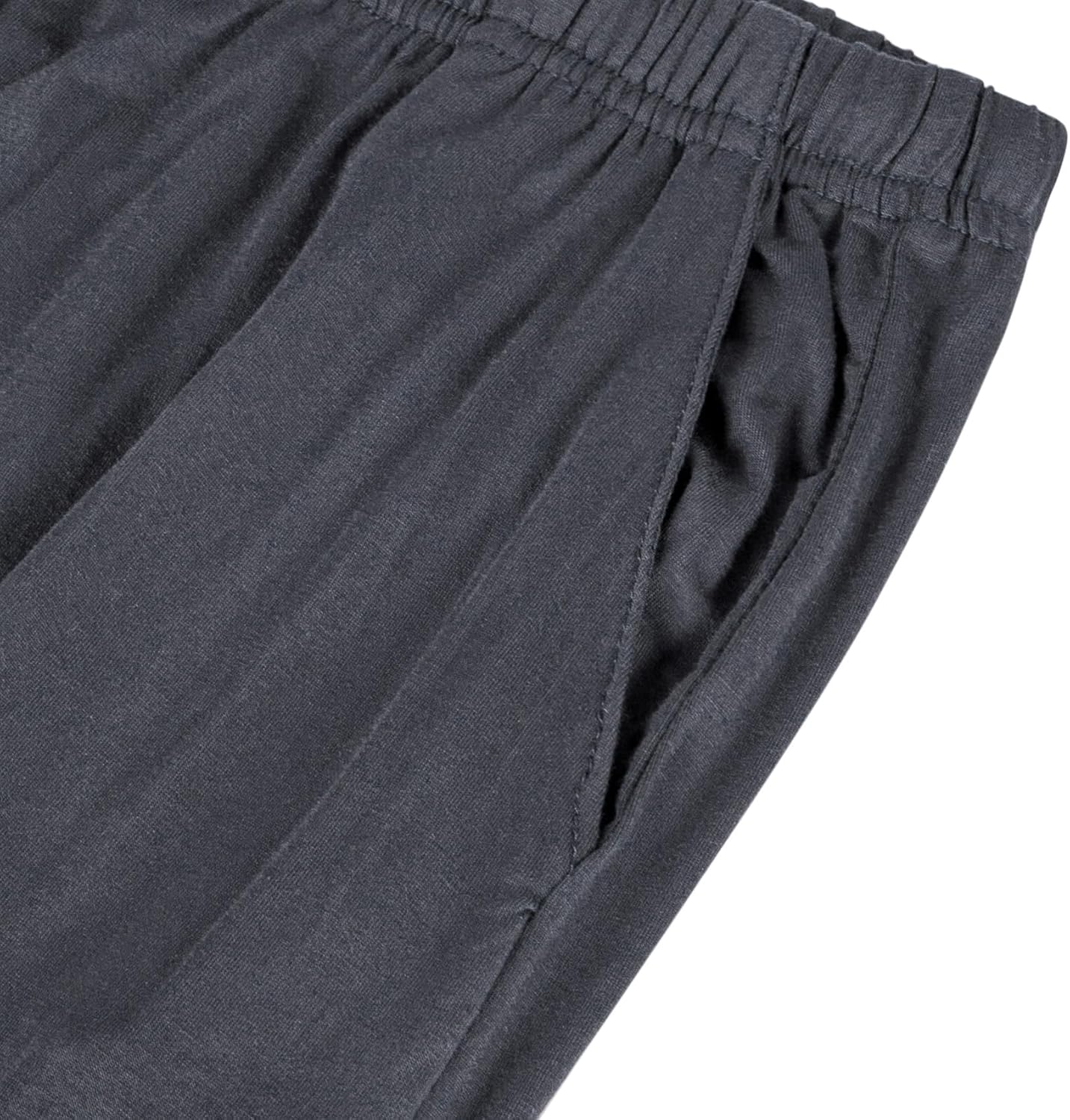 Thumbnail 3 de Chalier Cozy 2er Pack Pyjamahose Herren Kurz Modal – verstellbare Taille, zwei Taschen