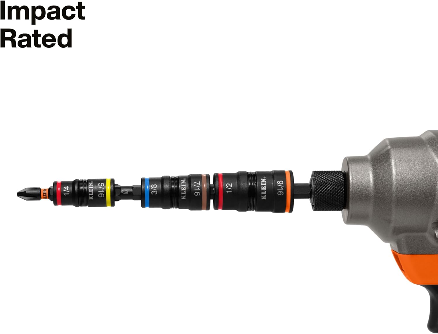 Detalle de Klein Tools 32303HD Impact Driver Set: 20-in-1 SAE Bits & Nut Drivers