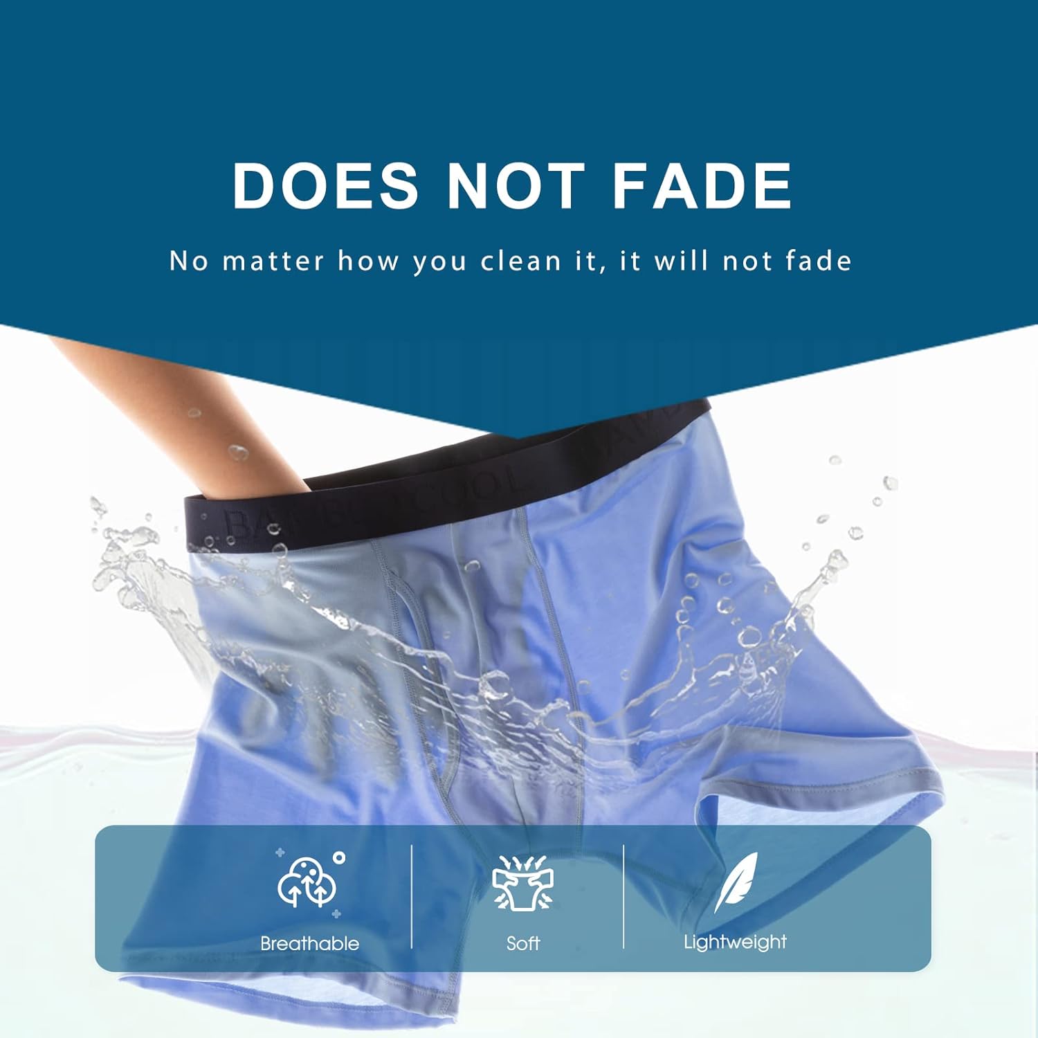 Thumbnail 3 de Bamboo Cool Boxer Underwear, 4-Pack