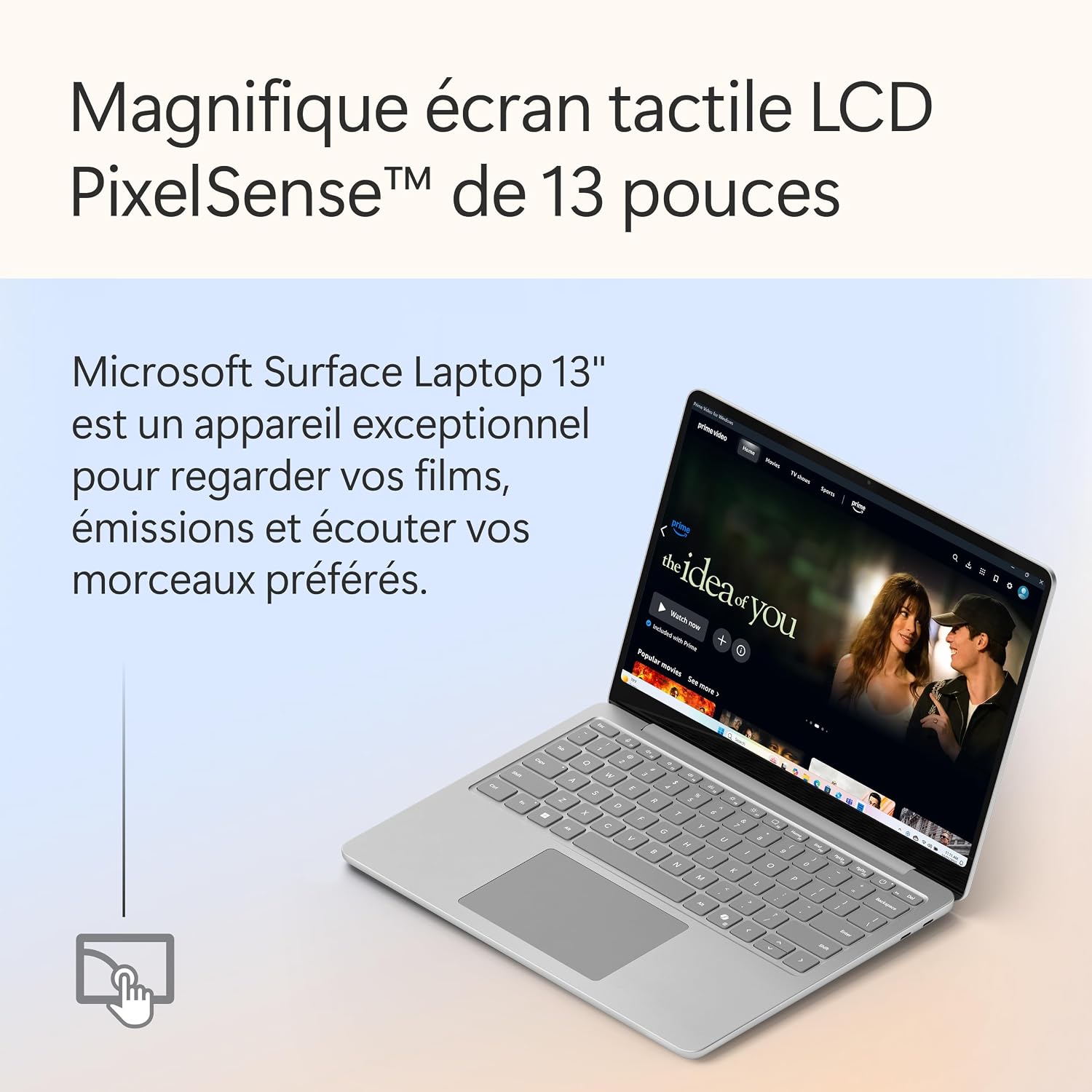 Detalle 2 de Microsoft Surface Laptop Copilot+ PC 13'' — 16 Go RAM 512 Go