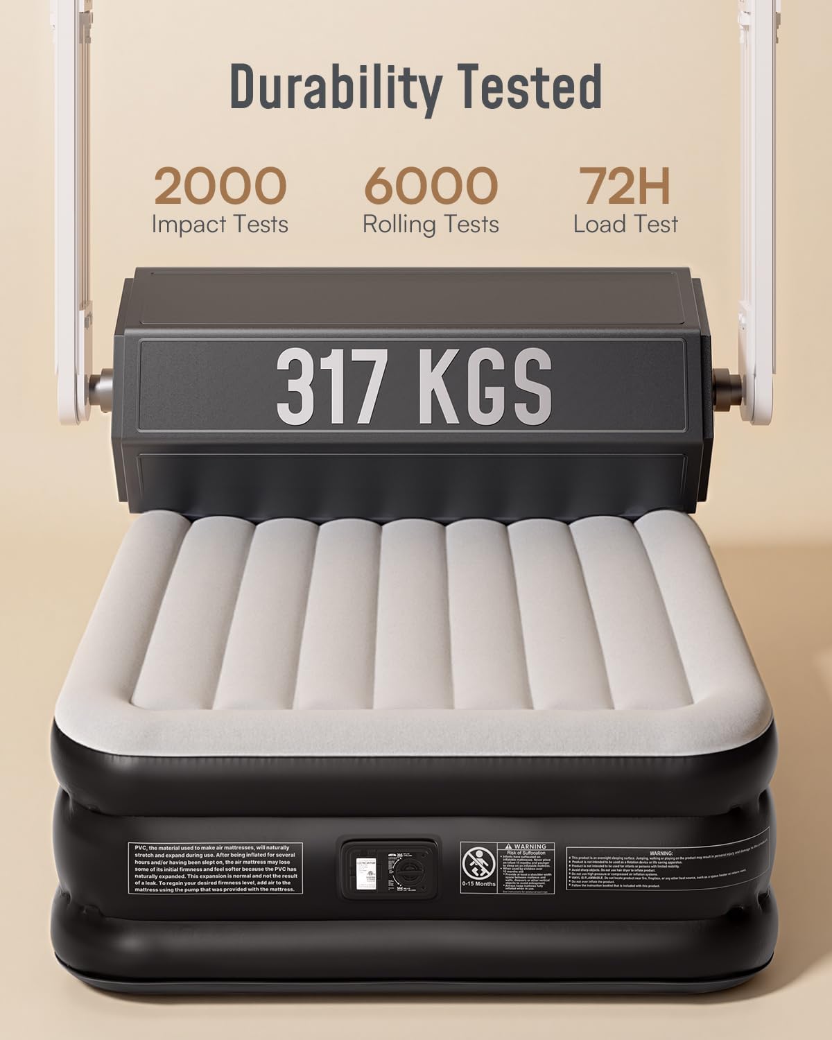 Detalle 2 de Airefina Double Air Mattress