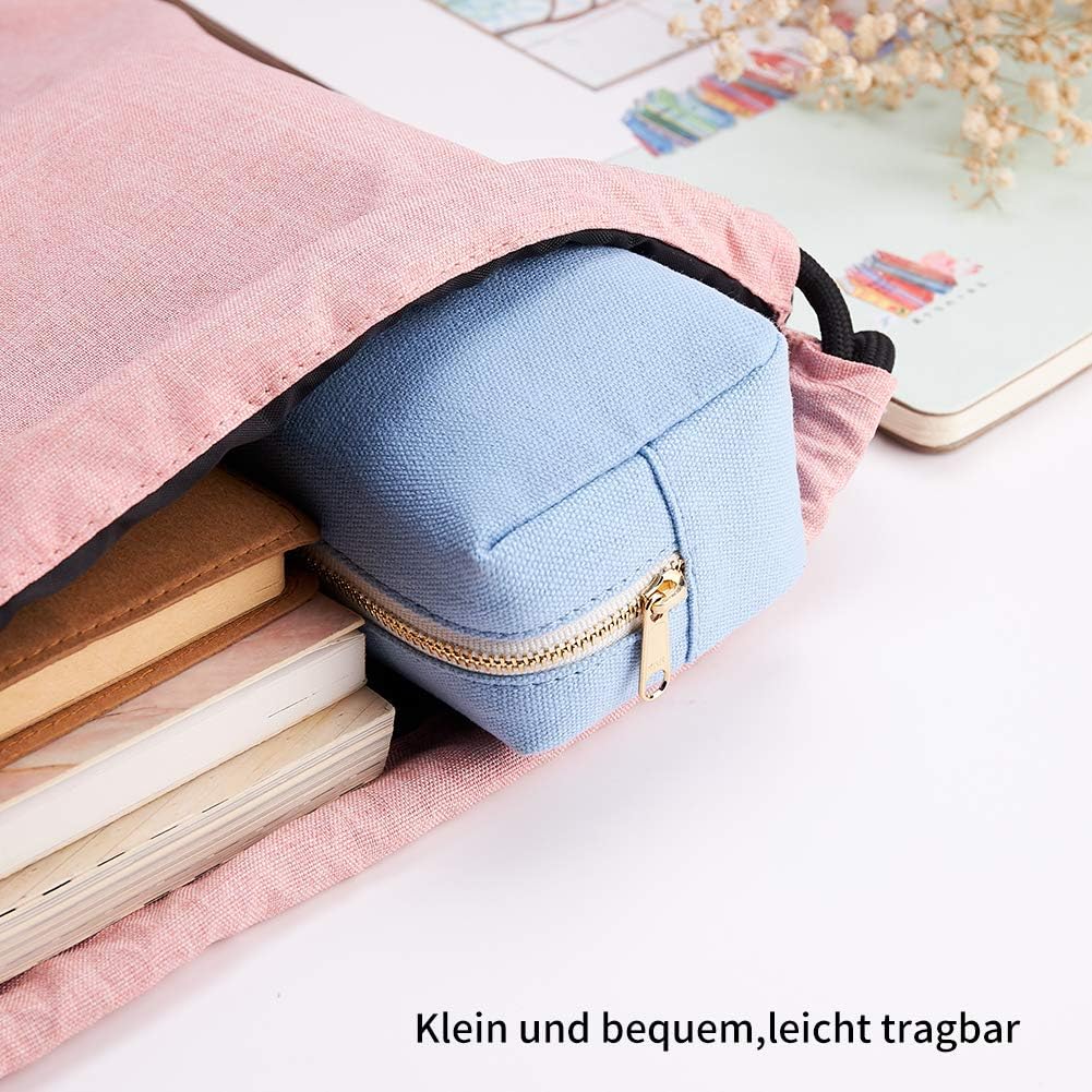 Thumbnail 3 de KALIDI Mäppchen Federmäppchen – robustes Canvas-Schultäschchen mit YKK-Reißverschluss
