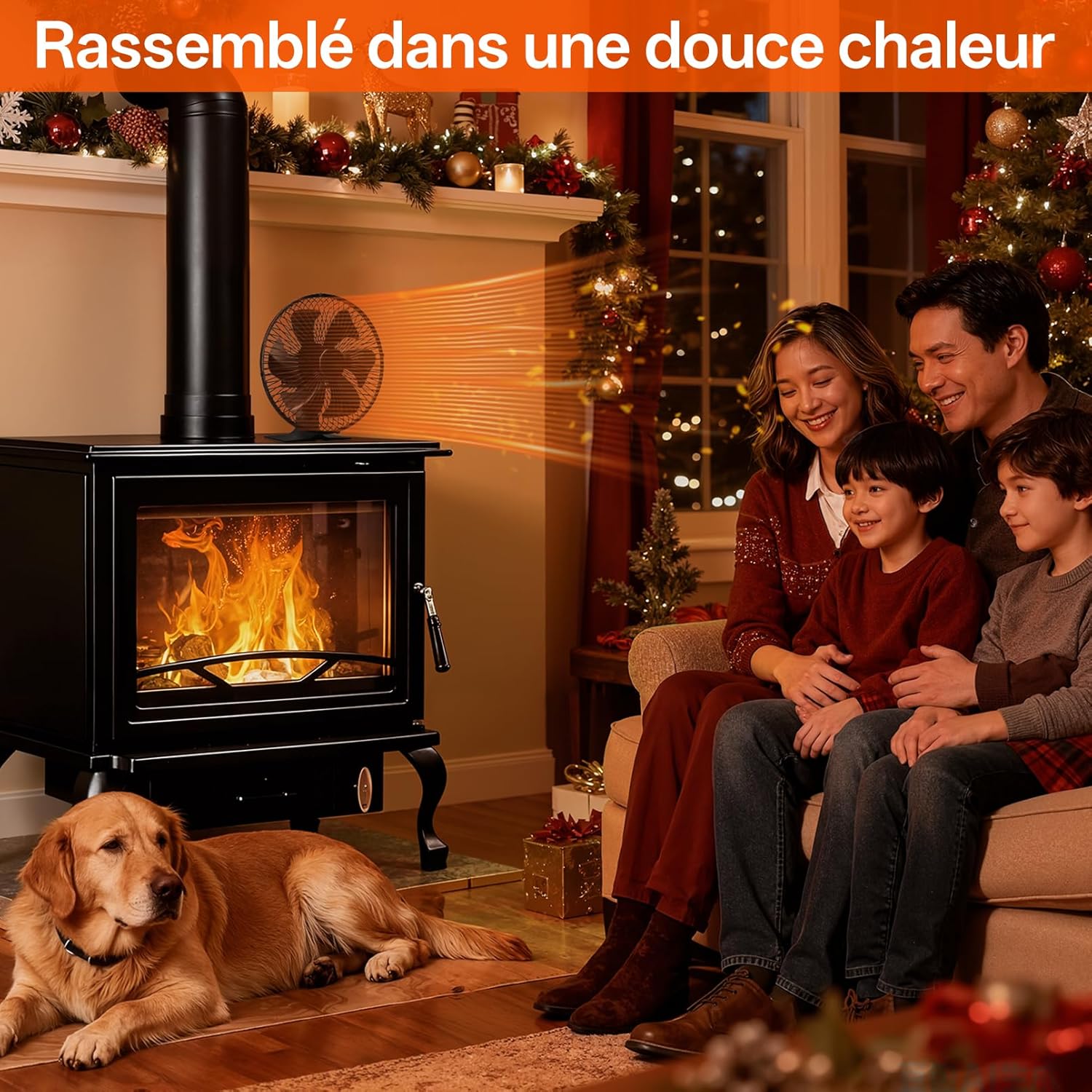 Detalle de JossaColar Ventilateur de poêle
