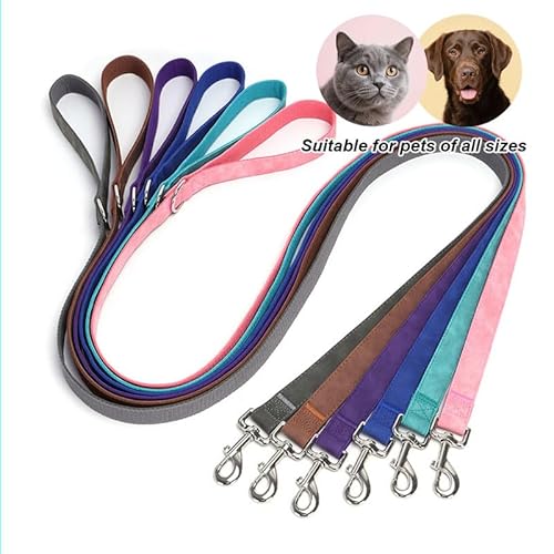 Detalle de Aoktorkit 2cm x 150cm PU leather dog lead