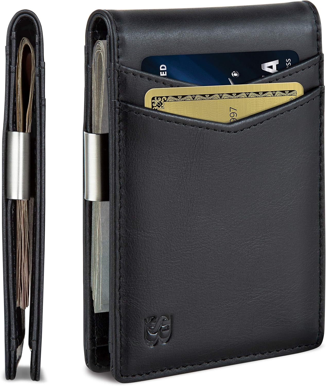 Detalle de SERMAN BRANDS Money Clip Wallet Slim 💼