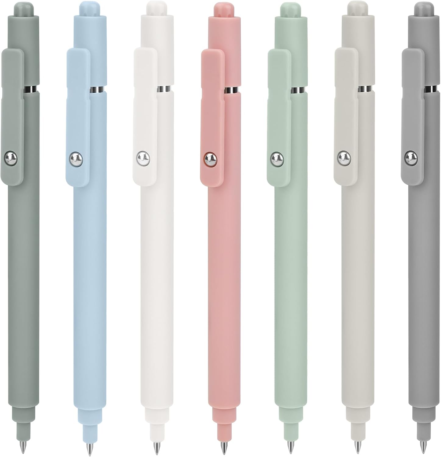 Thumbnail 1 de Donse SNM-PEN01 Gel Pens, 0.5 mm Fine Point, Black Ink, 7-Pack