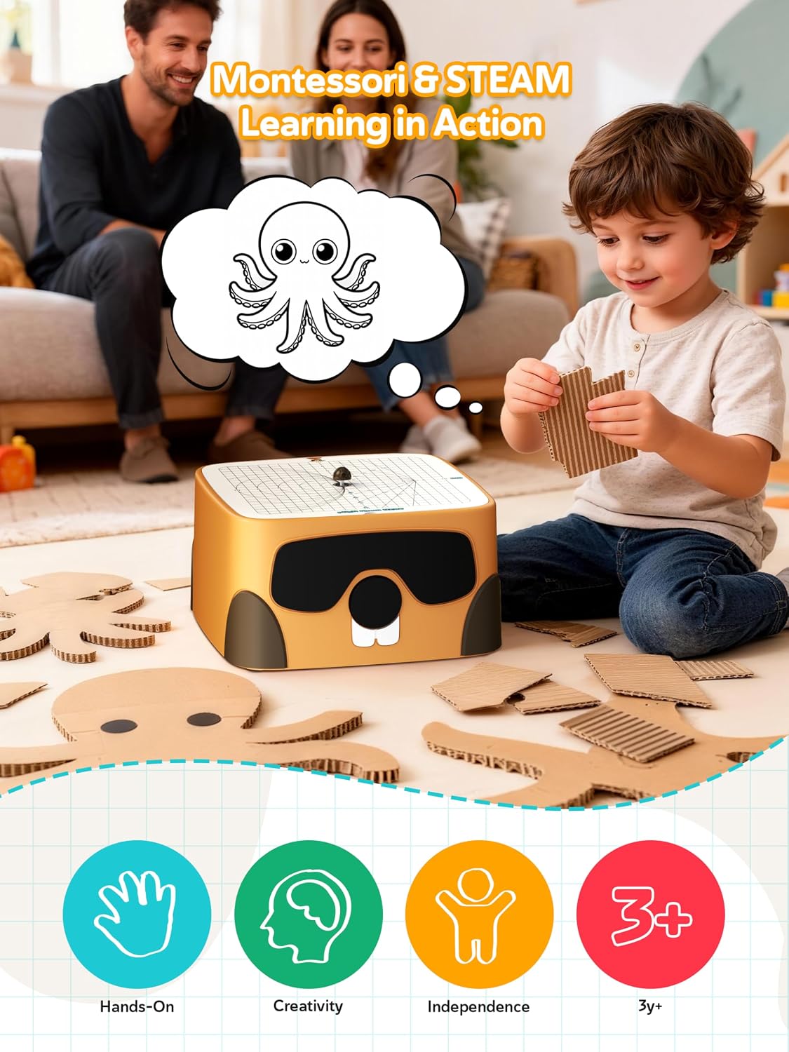 Thumbnail 3 de Beaverbot Cardboard Cutter for Kids