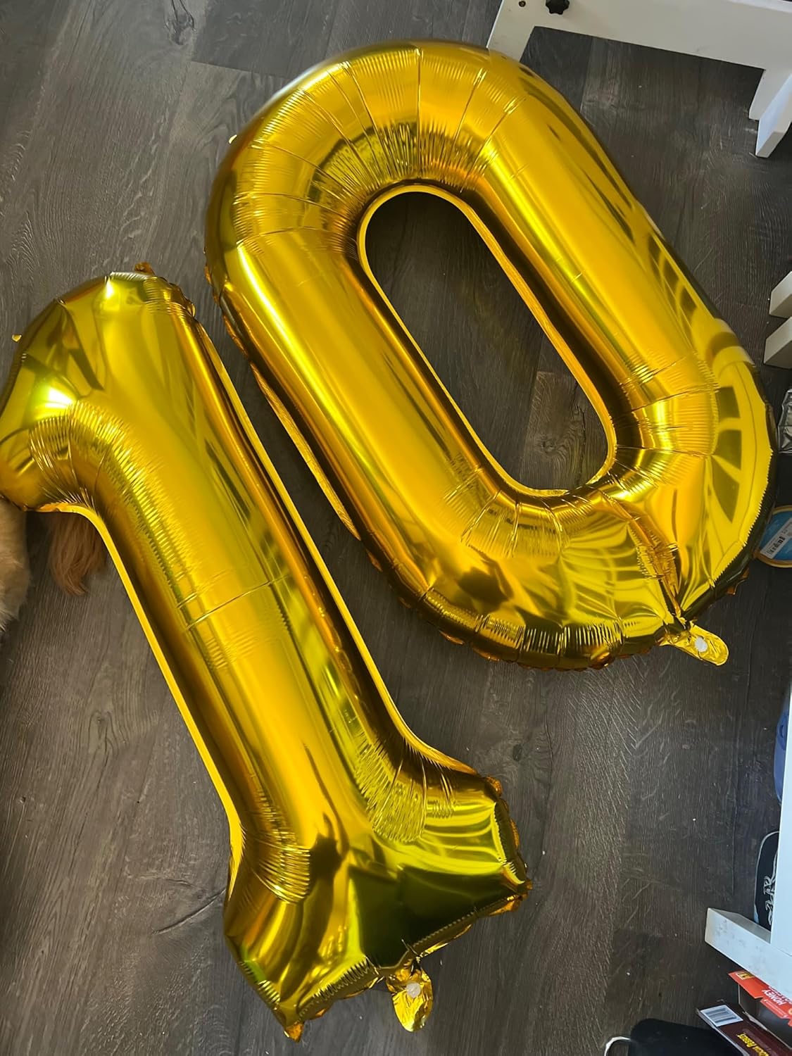 Thumbnail 4 de Smlpuame Gold Number 1 Balloon 40 inch