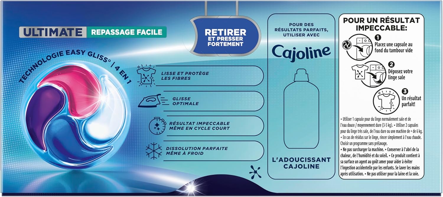 Thumbnail 2 de Skip Lessive Capsules Ultimate 4en1 Repassage Facile – 96 lavages (4x24)