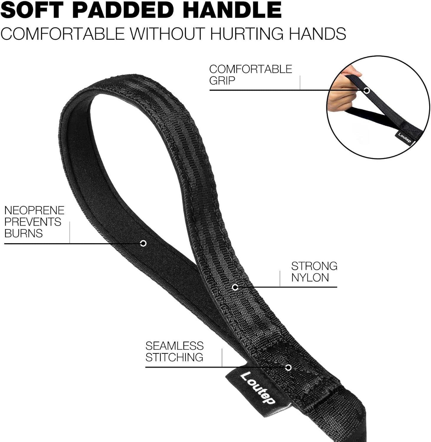 Thumbnail 1 de Loutep dog training lead, extra long 30m