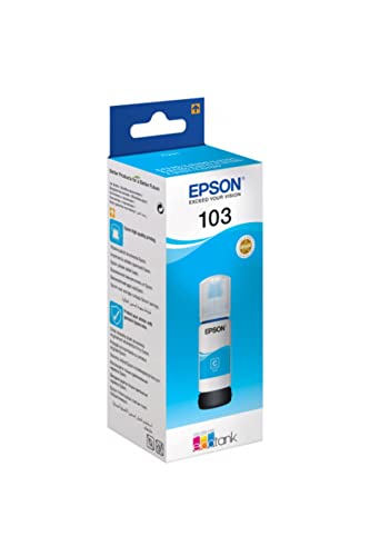 Thumbnail 1 de Epson 103 ECOTANK Botella de Tinta Cyan 🖌