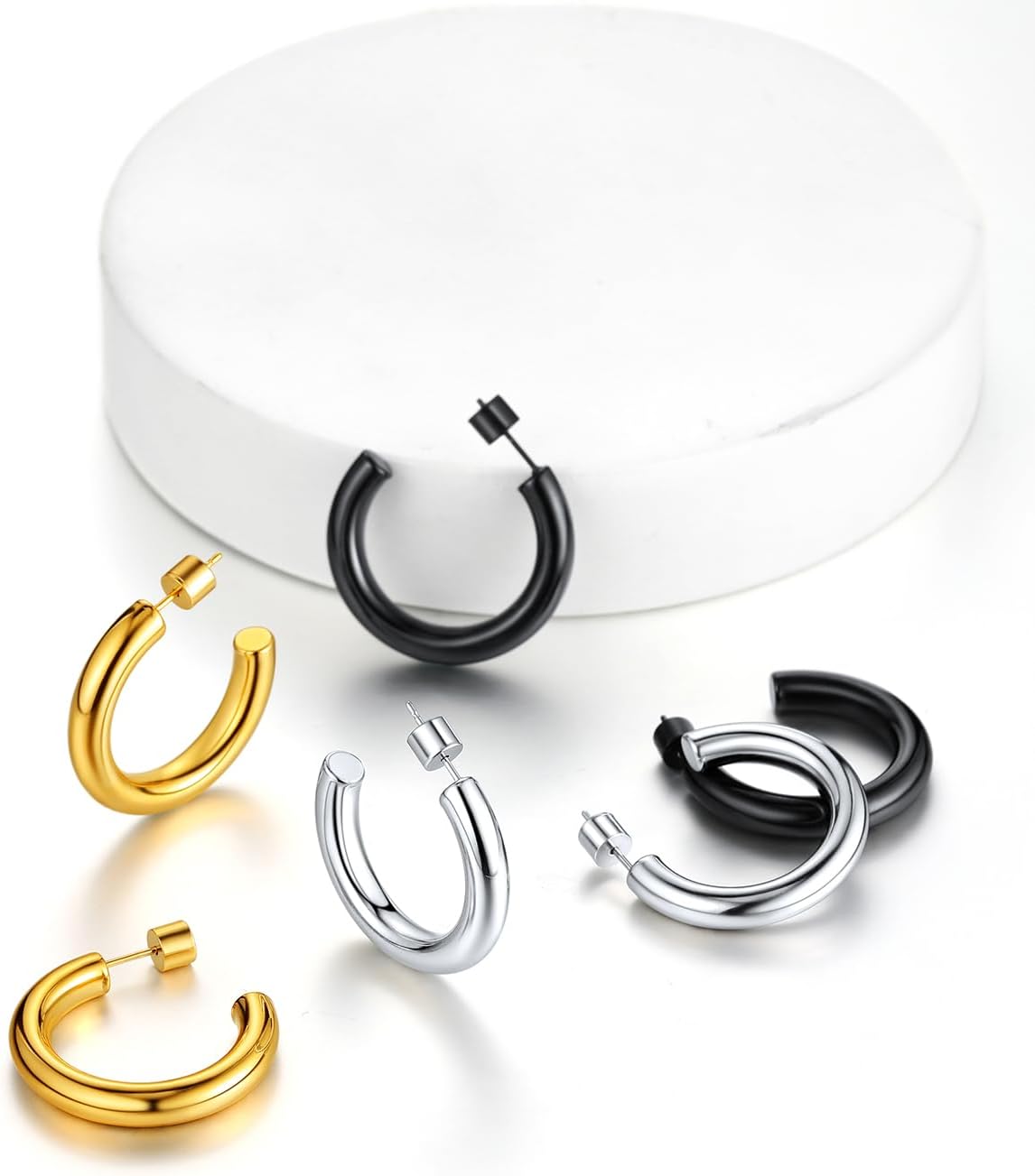 Thumbnail 4 de ChainsHouse Boucle d Oreille Creole 60 mm