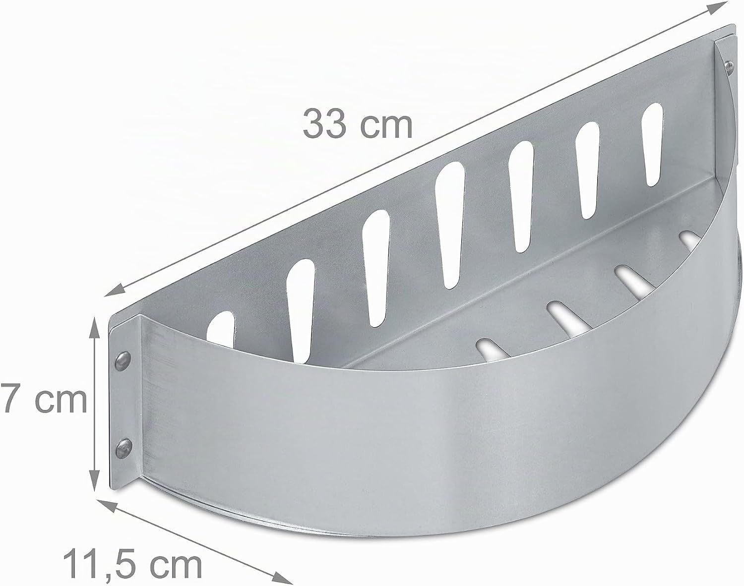 Detalle 2 de Relaxdays griglie carbone 7 x 33 x 11,5 cm