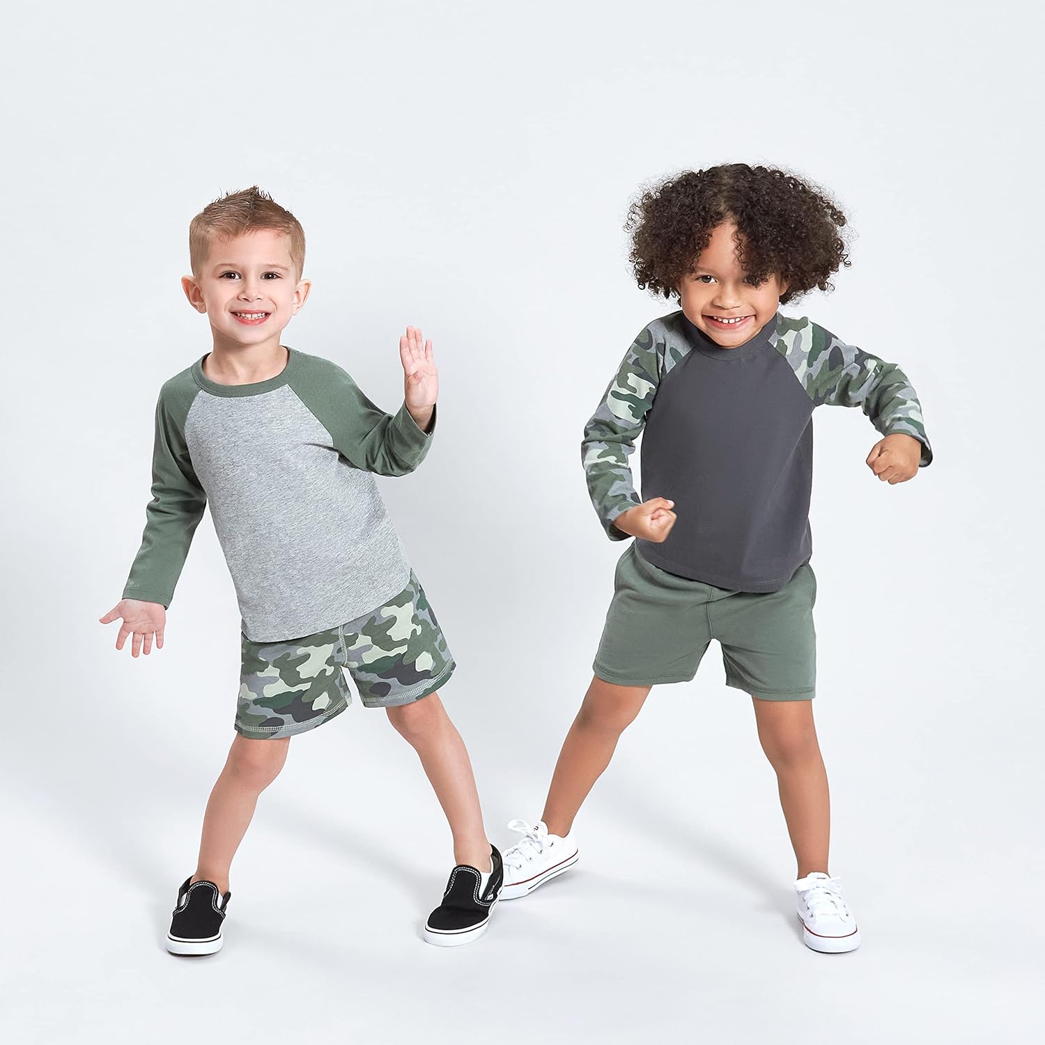 Detalle de Gerber Toddler 3-Pack Pull-on Knit Shorts – Short décontracté pour bébé et tout-petit